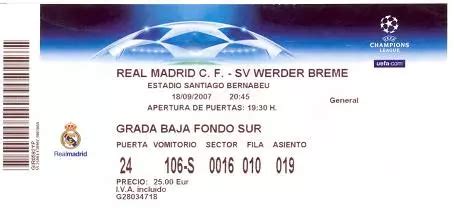 real madrid spiele tickets